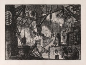 Der Brunnen, Platte 13 aus Carceri d von Giovanni Battista Piranesi