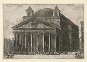 Ansicht des Pantheon
