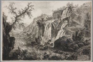 Die Taufe des Eunuchen von Giovanni Battista Piranesi
