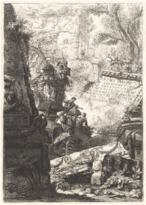 Prima Parte; Grotteschi; Carceri; Alcuna Vedute ...; Trofei di Ottaviano Augusto von Giovanni Battista Piranesi and Francesco Piranesi