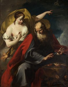 Allegorie von Winter und Sommer, um 1720