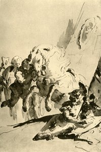 Alexander und Bucephalus, Mitte des 18. Jahrhunderts, 1928 von Giovanni Battista Tiepolo