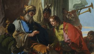 Joseph erhält den Ring des Pharao von Giovanni Battista Tiepolo