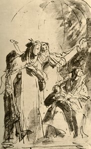 Madonna mit zwei weiblichen Heiligen, 1747-1748, 1928 von Giovanni Battista Tiepolo