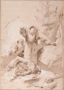 Heiliger Fidelis von Sigmaringen und Heiliger Joseph von Leonessa von Giovanni Battista Tiepolo
