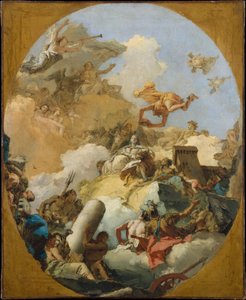 Die Apotheose der spanischen Monarchie von Giovanni Battista Tiepolo