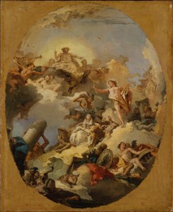 Die Apotheose der spanischen Monarchie von Giovanni Battista Tiepolo
