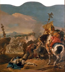 Die Eroberung von Karthago von Giovanni Battista Tiepolo