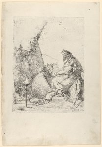 Der Philosoph, aus den Scherzi (ca. 1740)