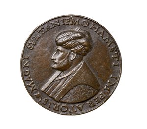 Renaissance-Medaille aus Florenz, ca. 1480 von Giovanni Bellini