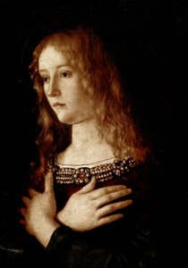 Jungfrau und Kind mit der heiligen Katharina von Alexandria und der heiligen Maria Magdalena