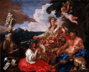 Allegorie der Musik von Giovanni Benedetto Castiglione