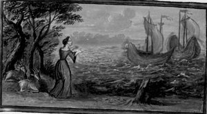 Dekameron, Beritola wird auf der Insel Ponzo ausgesetzt. Zweiter Tag, Novelle 6.