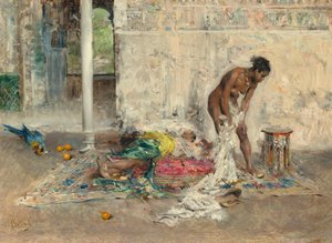 Nach dem Bad von Giovanni Boldini