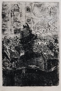 In der Oper in Paris, ca. 1880 von Giovanni Boldini