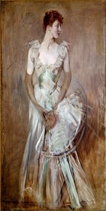 Porträt der Gräfin von Leusse, geborene Berthier von Giovanni Boldini