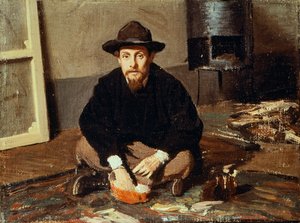 Porträt von Diego Martelli, ca. 1865, von Giovanni Boldini (1842-1931)