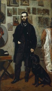 Porträt von Giuseppe Abbati, von Giovanni Boldini