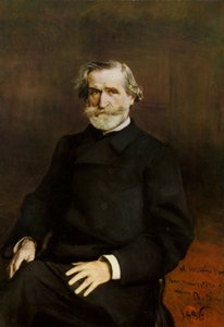 Porträt von Giuseppe Verdi