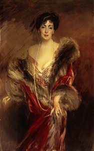 Porträt von Josefina A. de Errazuriz, 1912