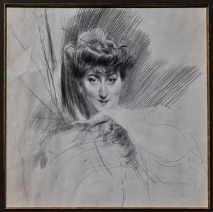 Porträt von Madame Veil Picard