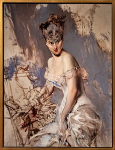 Porträt der Schauspielerin Alice Regnault von Giovanni Boldini