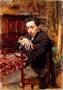 Porträt des Malers Joaquin Araujo Ruano von Giovanni Boldini