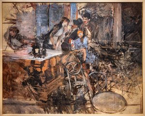 Die Bar in den Folies Bergère