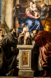 Madonna mit Kind und Heiligen