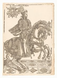 Astolfo zu Pferd von Giovanni Britto
