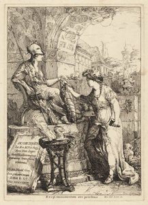 Exegi Monumentum (Kunst, die Minervas Schild beschriftet)