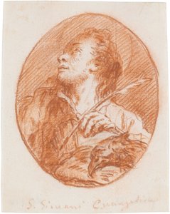 Der Heilige Johannes Evangelist von Giovanni Domenico Tiepolo