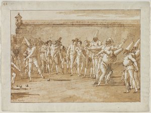 Das Spiel der Kugeln von Giovanni Domenico Tiepolo