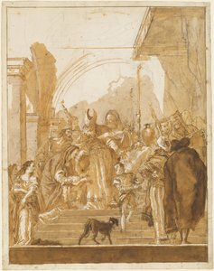 Die Darstellung im Tempel von Giovanni Domenico Tiepolo