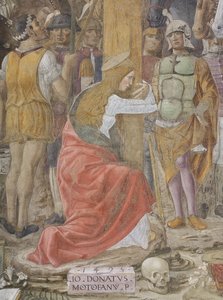 Kreuzigung, 1495 (Detail) von Giovanni Donato Montorfano