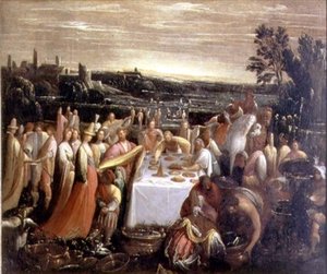 Fest am Rand eines Sees, 1610-12