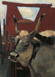 Italien, Florenz, Maremma Toscana, um 1894 (Detail) von Giovanni Fattori