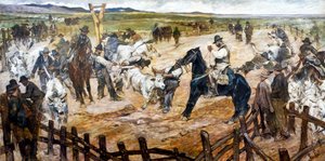 Mena in Maremma, ca. 1890-91 von Giovanni Fattori