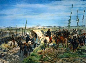 Das italienische Lager nach der Schlacht von Magenta von Giovanni Fattori