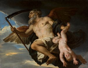 Chronos von Giovanni Francesco Romanelli