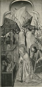 Zyklus des Lebens der Jungfrau, Geburt Christi, um 1445