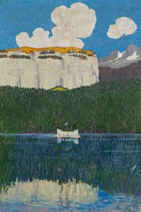 Panorama von Flims. Triptychon, rechter Flügel, 1904