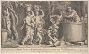 Weinszene, 1704