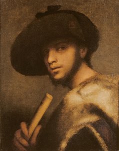 Ein Pfeifer von Giovanni Girolamo Savoldo