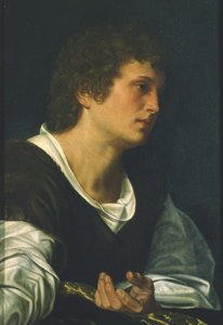 St. Johannes der Evangelist von Giovanni Girolamo Savoldo