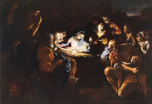 Die Anbetung der Hirten (Die Nacht)