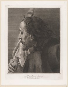 Apostel Jakobus der Ältere (S. Jacobus Maior) (Apostelen) von Giovanni Marco Pitteri