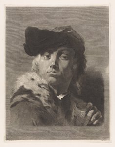 Porträt des Künstlers Giovanni Battista Piazzetta von Giovanni Marco Pitteri