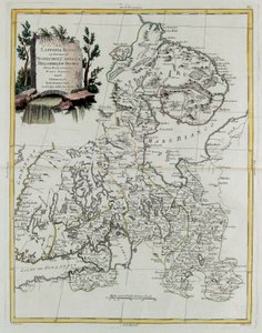 Russisch-Lappland mit den Gouvernements Olonecholi, Karelien, Bielozero und Ingermanland in Europäisch-Russland, aus Tome III des "Neuen Atlas", graviert von G. Zuliani