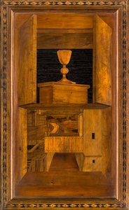 Lignaeanischer Kanonischer Chor, eingelegt von Giovanni Maria Platina 1484, Oberer Stand
